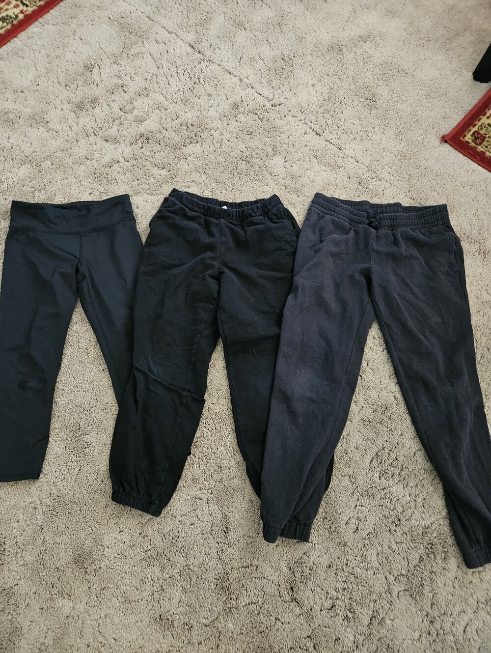 Girls Lot Of 3 ~ Size 10/12 & 14/16 ~ Legging/Sweatpants  ~ NICE!